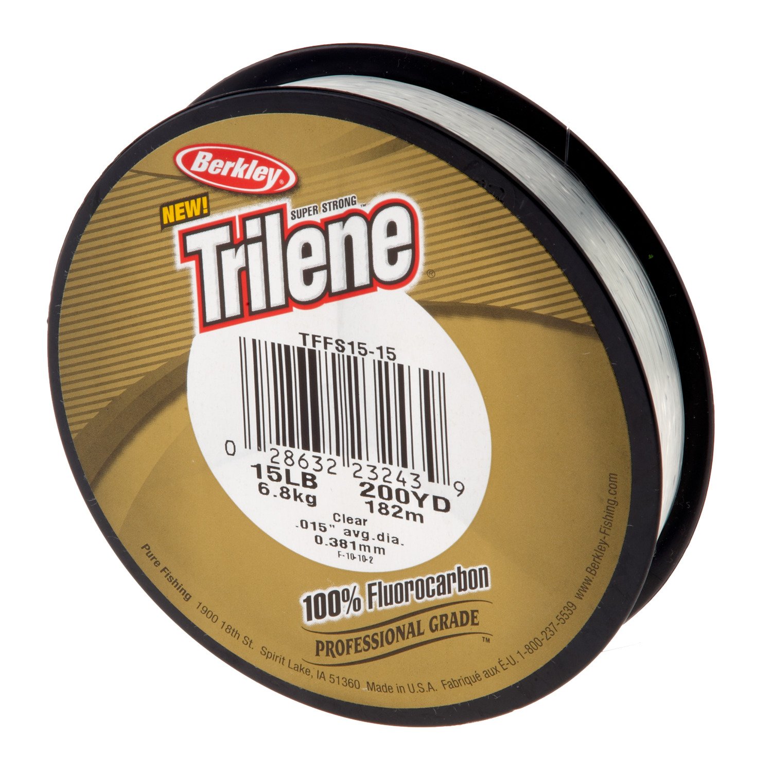 Berkley® Trilene® Professional Grade 15 lb - 200 yards 100% Fluorocarbon Fishing Line