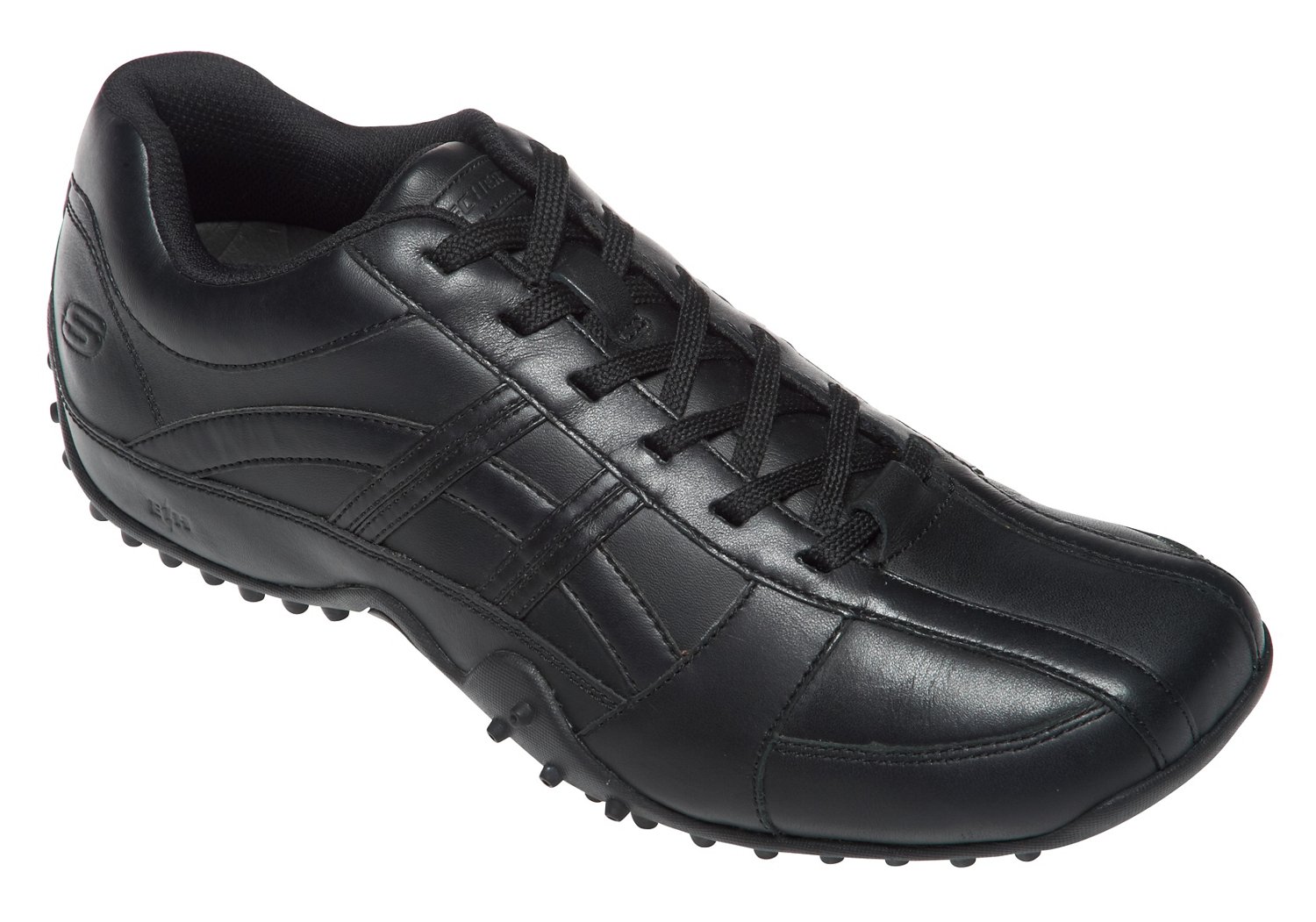 SKECHERS Men's Magma Quarter-Stripe Oxford Casual Shoes thumbnail