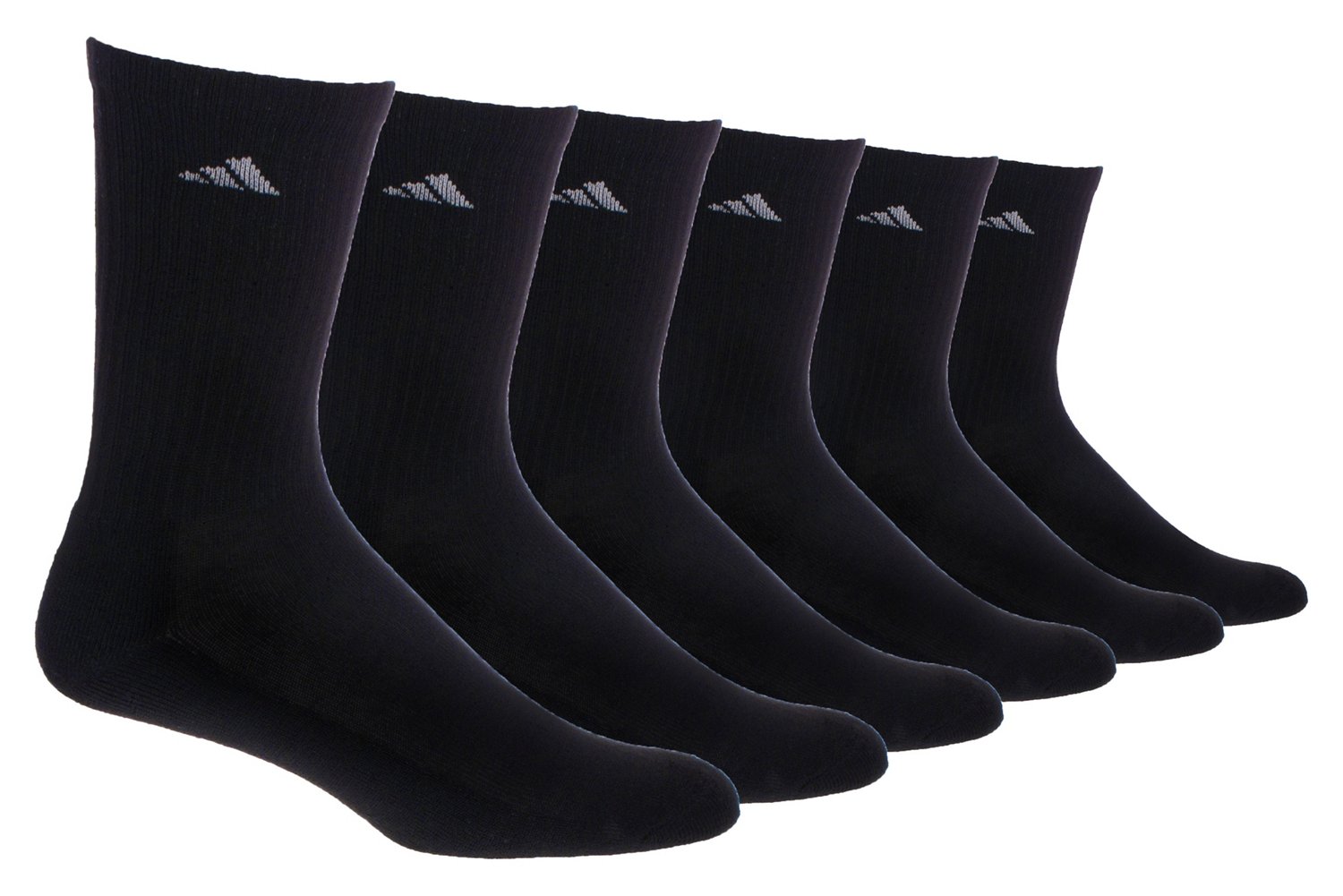 adidas Men's Athletic Crew Socks 6-Pack
