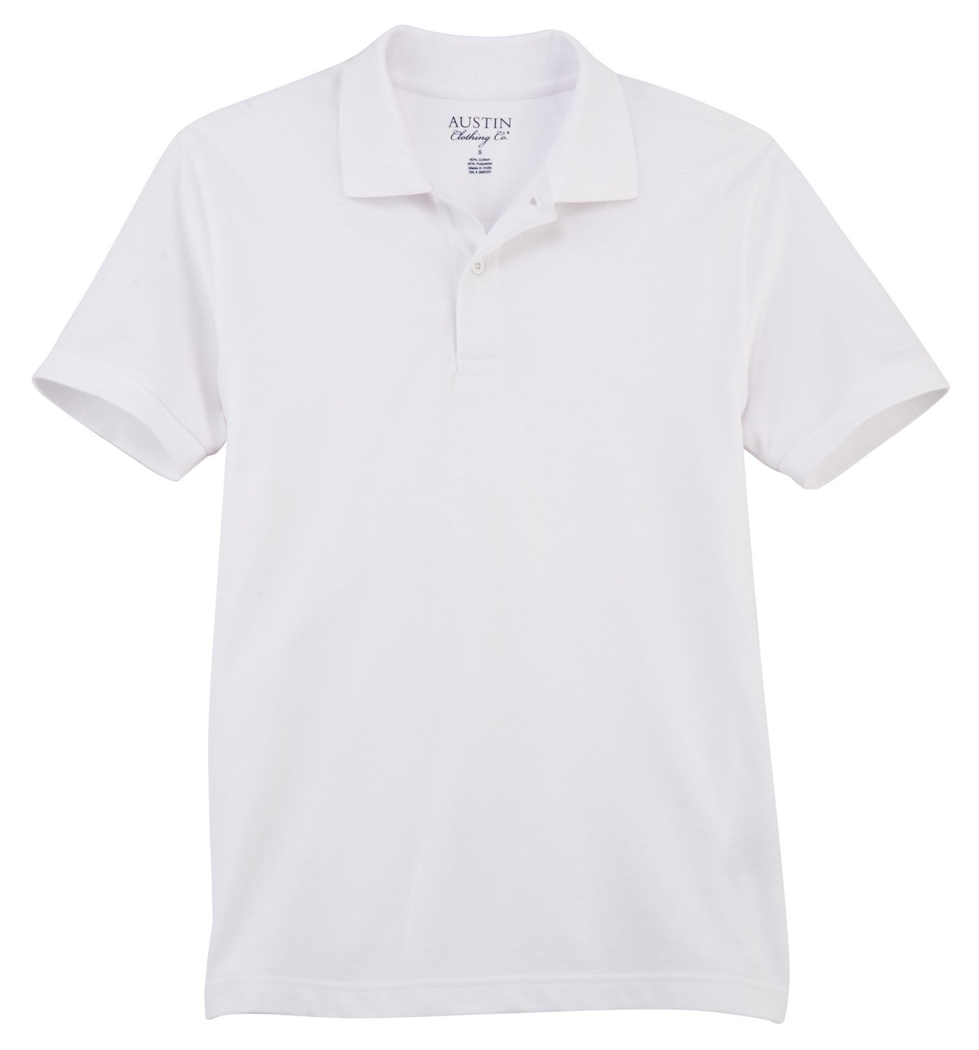 Austin Clothing Co.® Men's Short Sleeve Performance Piqué Polo Shirt
