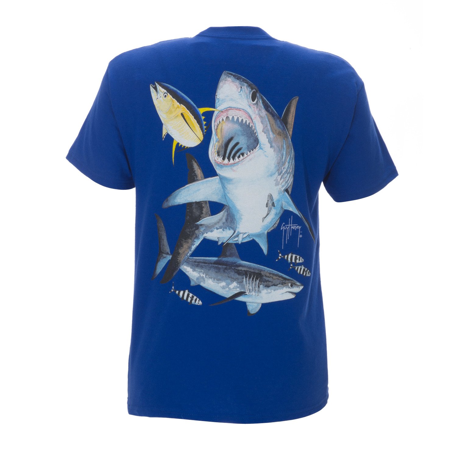 Guy Harvey Boys' Great White T-Shirt