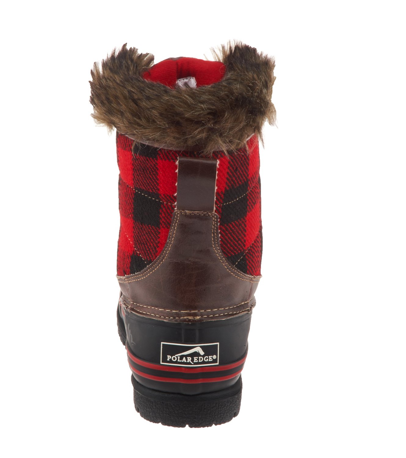 Polar Edge® Women's Insulated Plaid Duck Boots thumbnail