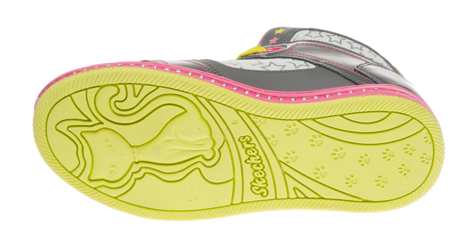 SKECHERS Girls' Twinkle Toes Cherished High Athletic Lifestyle Shoes thumbnail