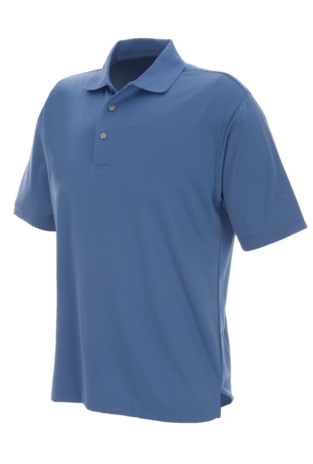 PGA Tour Men's Solid Golf Polo Shirt
