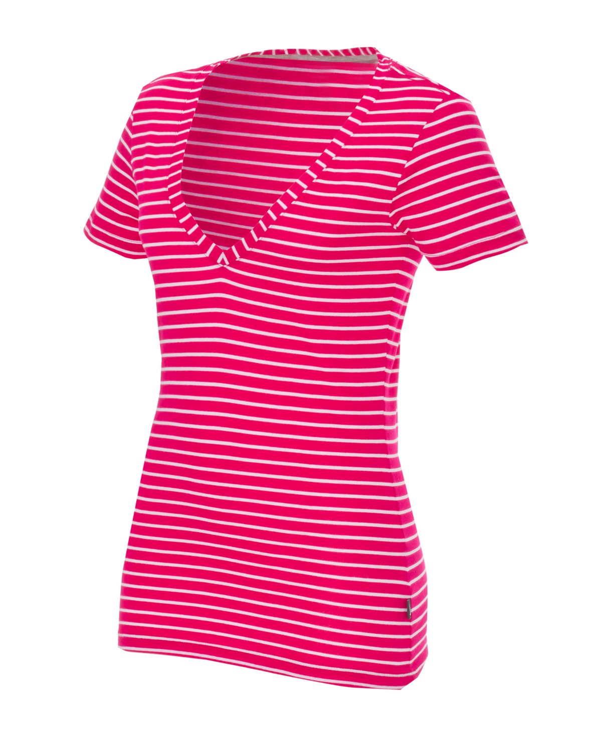 Nike Women's Jersey Stripe Deep V-neck Top