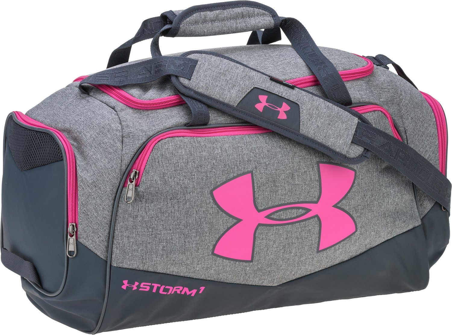 under armour pink duffle
