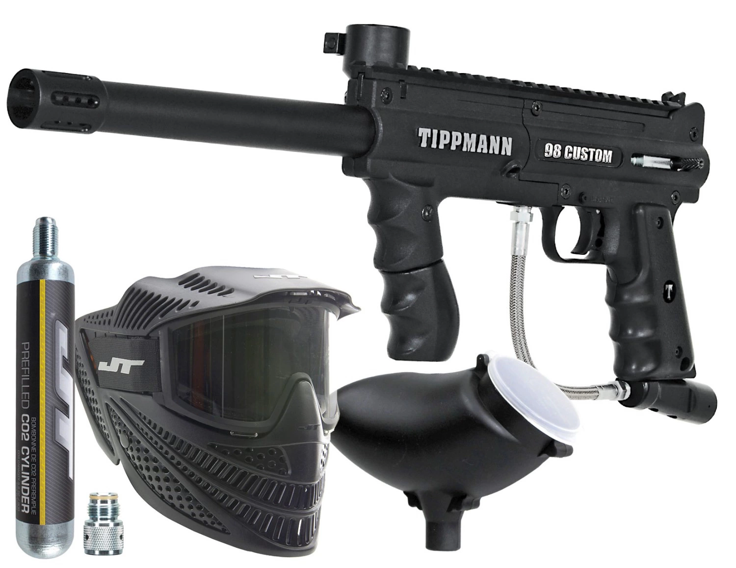 Tippmann 98C Paintball Marker Powerpack Academy