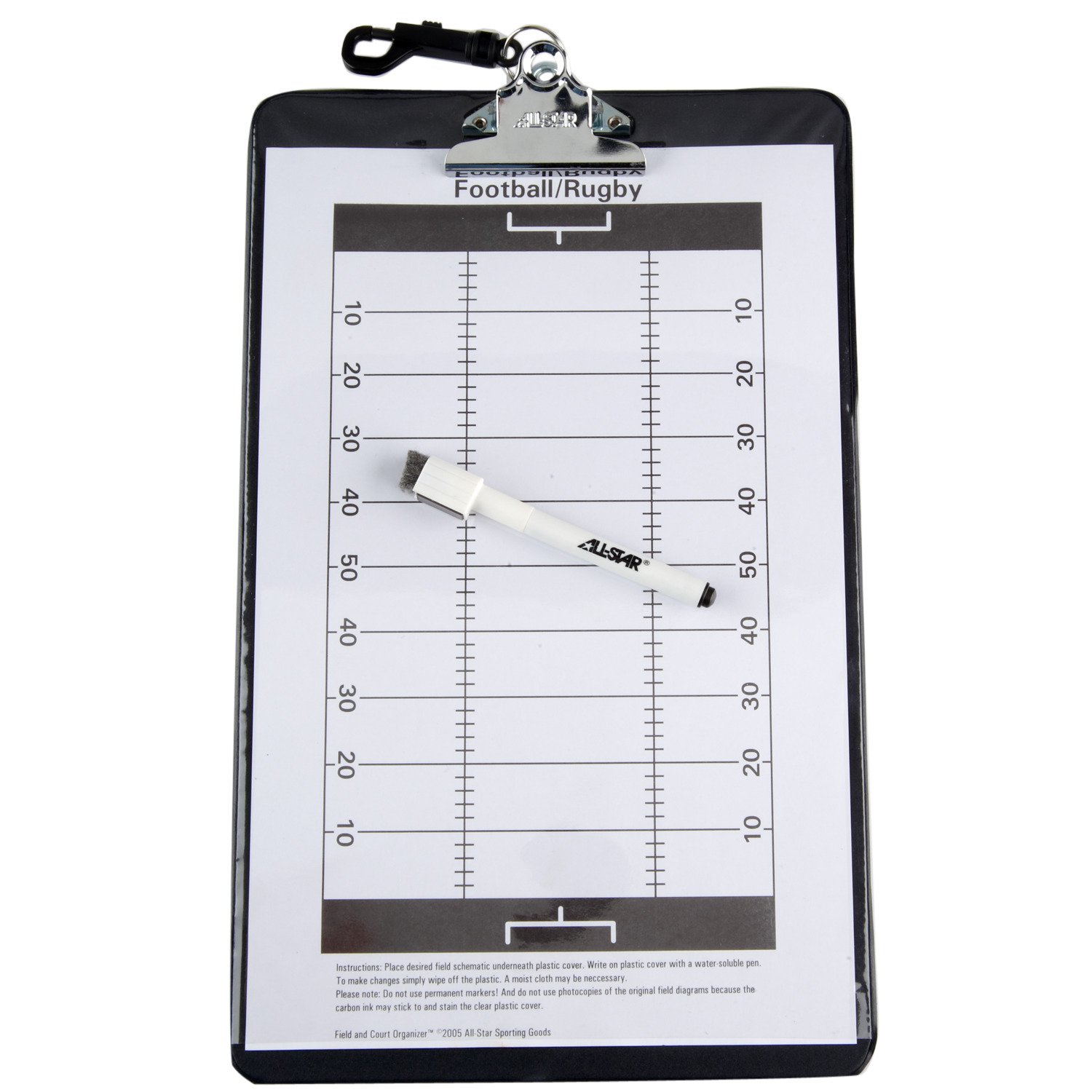 All-Star® Multisport Erasable Clipboard and Lineup Roster