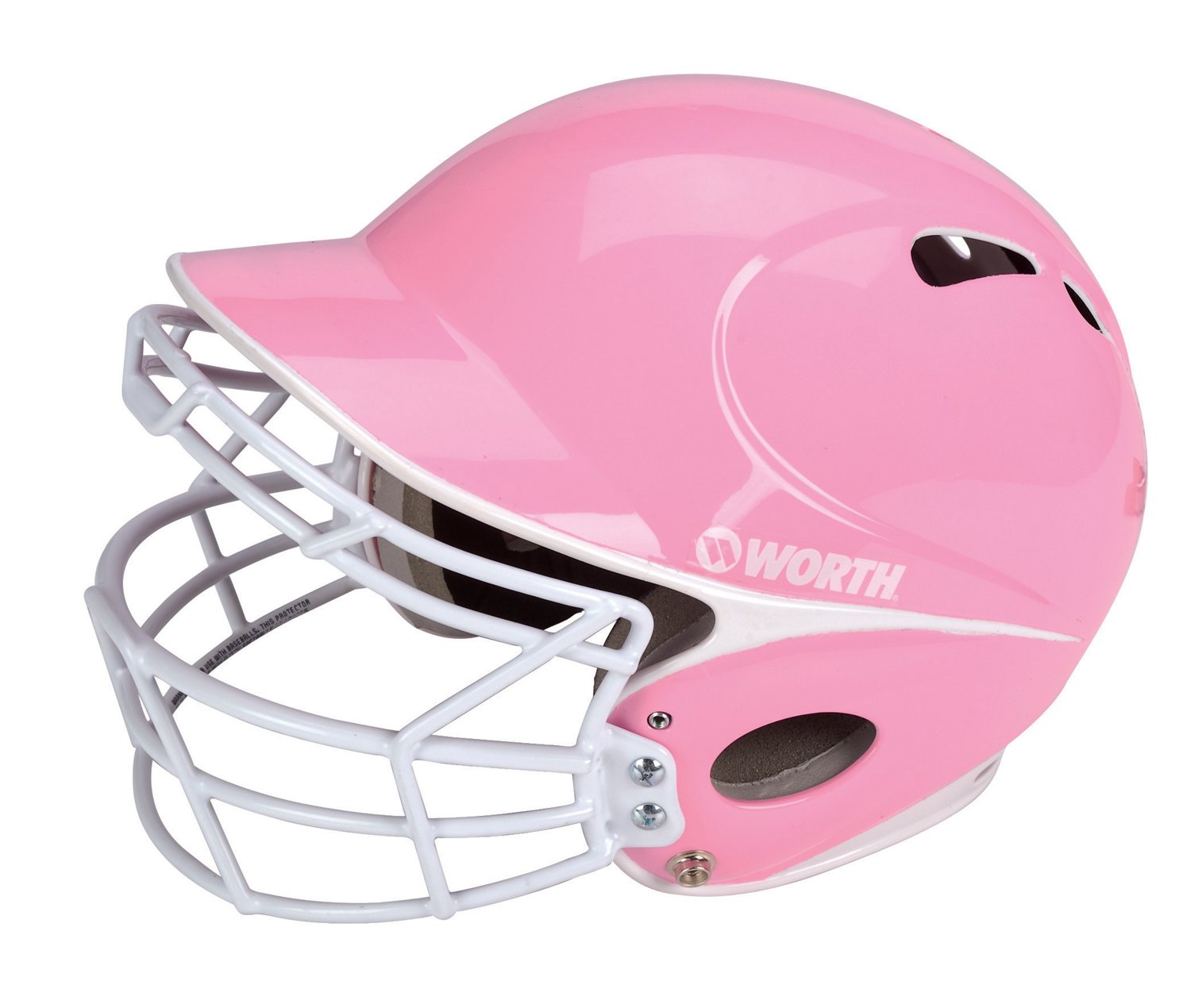 Worth Adults' Low-Profile Batting Helmet