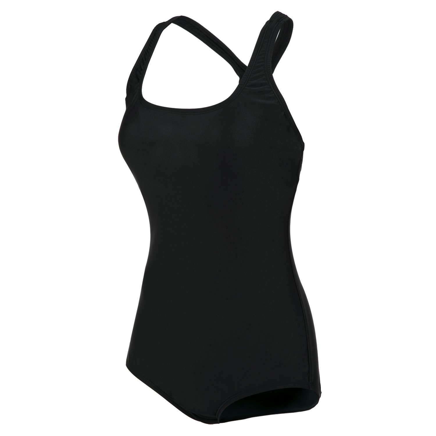 Speedo Women's Solid Ultraback Conservative Swimsuit