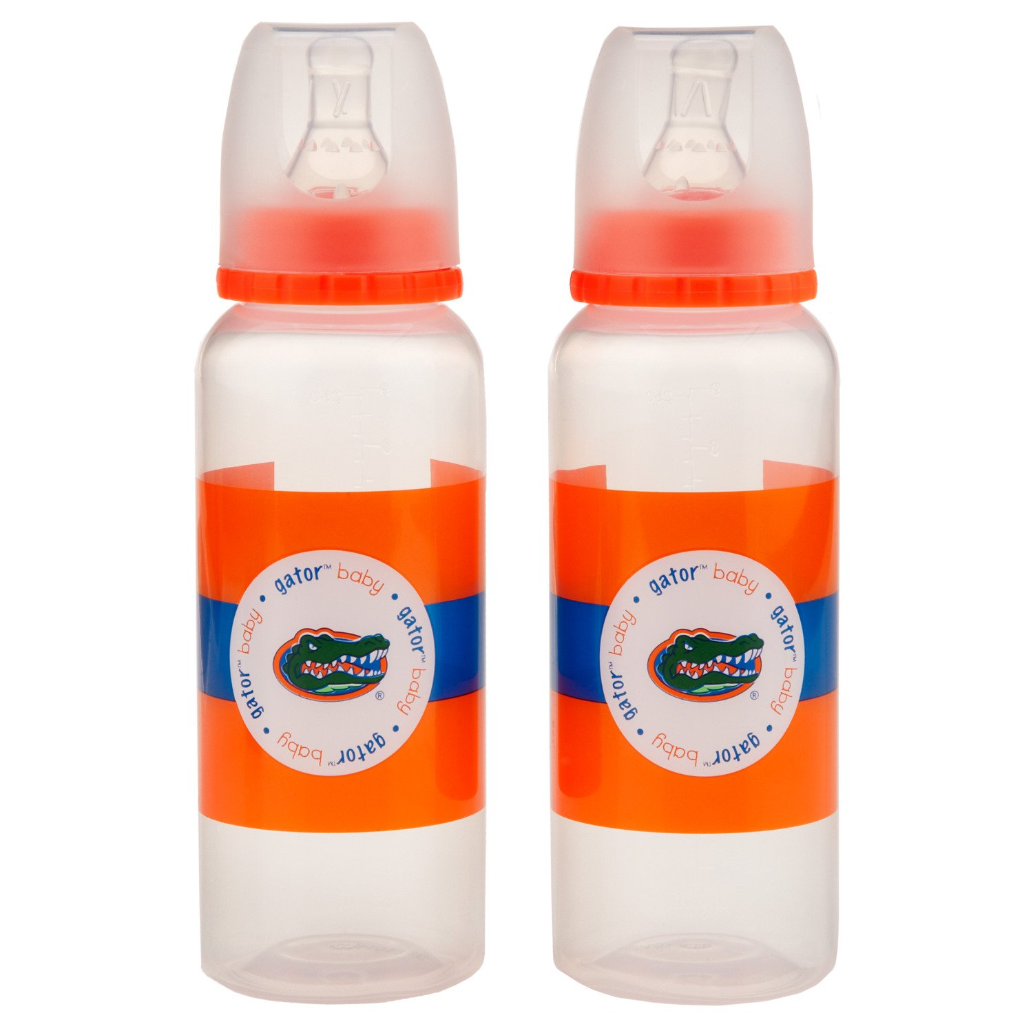Baby Fanatic Officially Licensed NCAA Baby Bottles 2-Pack