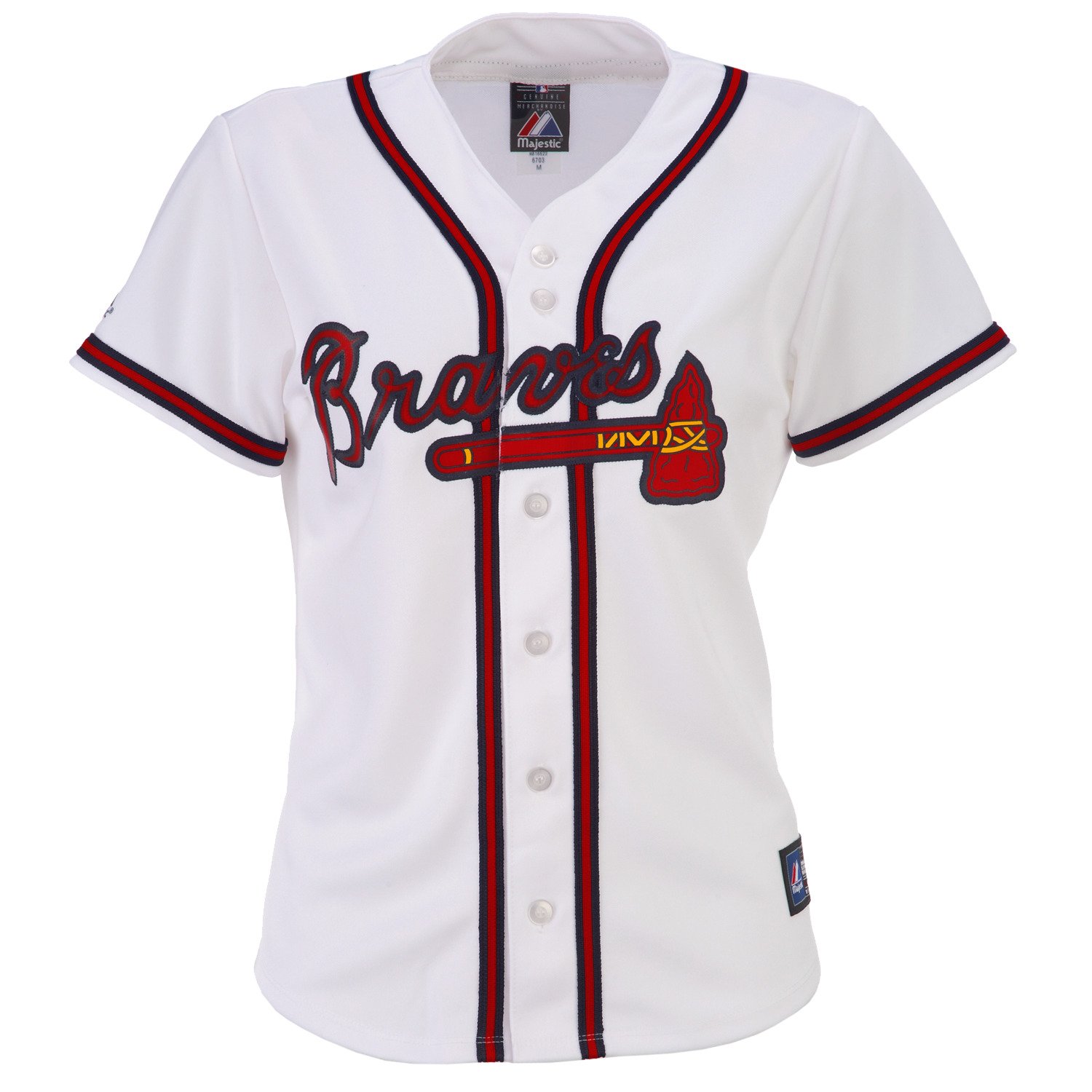 Majestic Women's Atlanta Braves Replica Jersey thumbnail