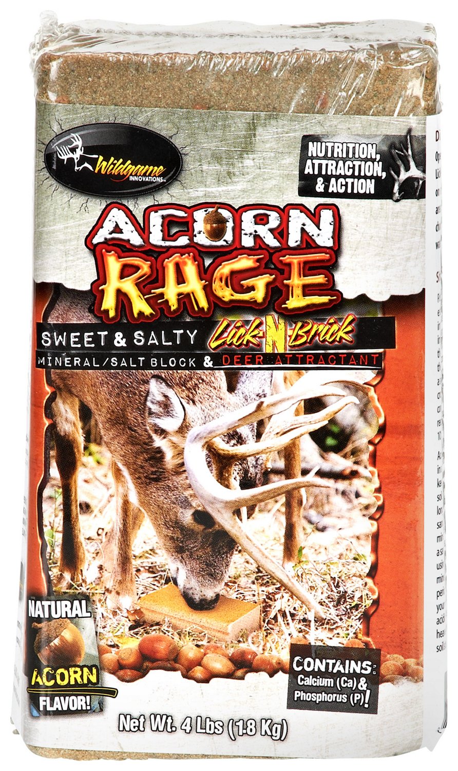 Wildgame Innovations Acorn Rage 4 lb. Lick Brick thumbnail