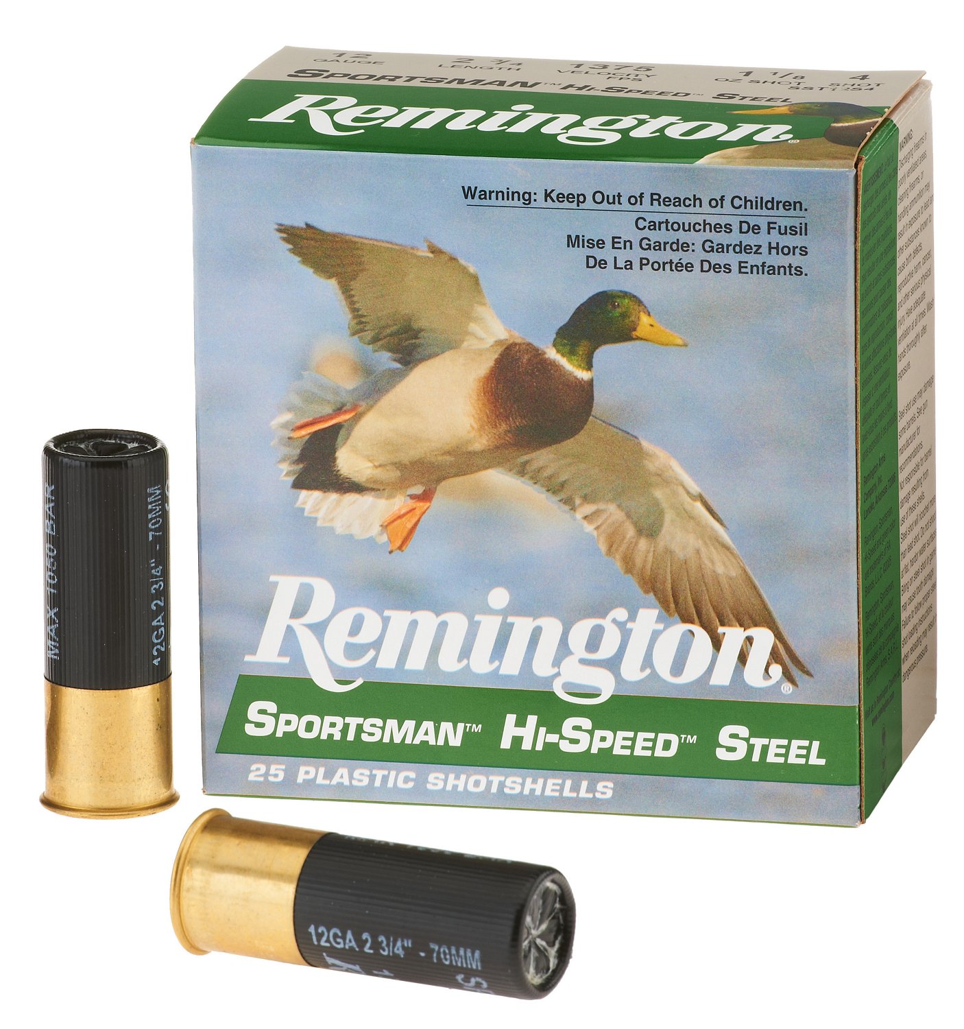 Remington Sportsman Hi-Speed Steel 12 Gauge Shotshells