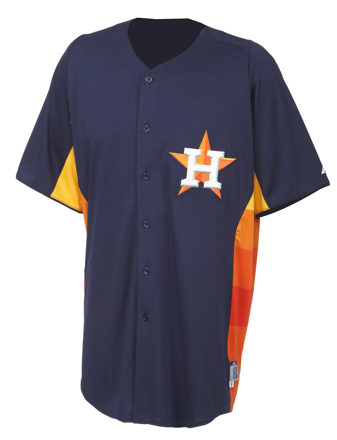 Majestic Men's Houston Astros Batting Practice Jersey thumbnail