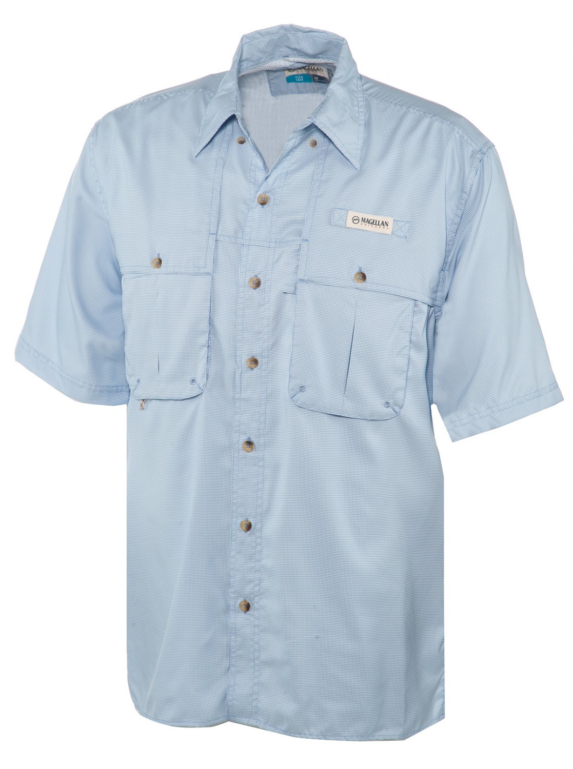 Magellan Outdoors Men's Aransas Pass Short Sleeve Fishing Shirt