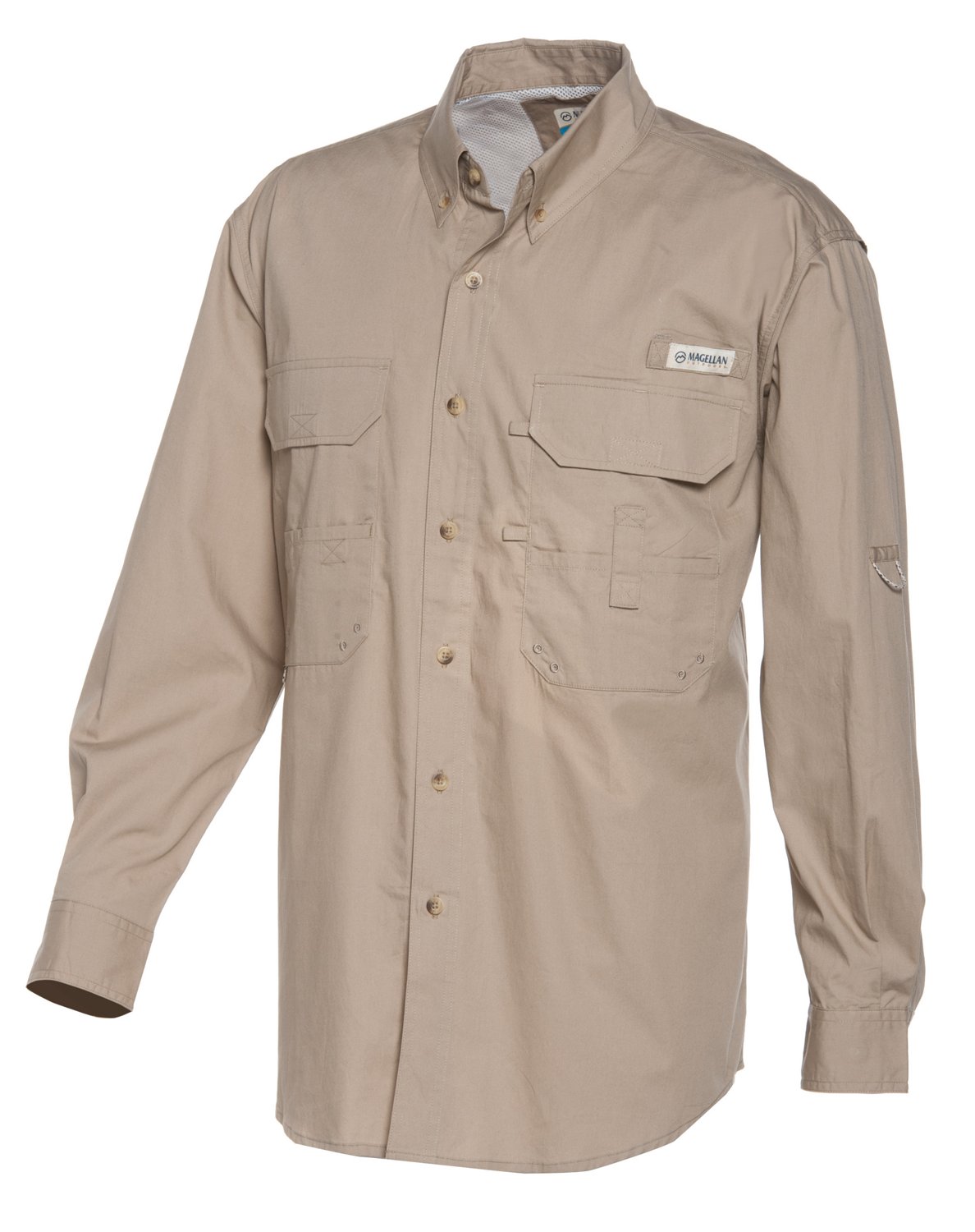 Magellan Outdoors Men's Lake Fork Poplin Fishing Shirt