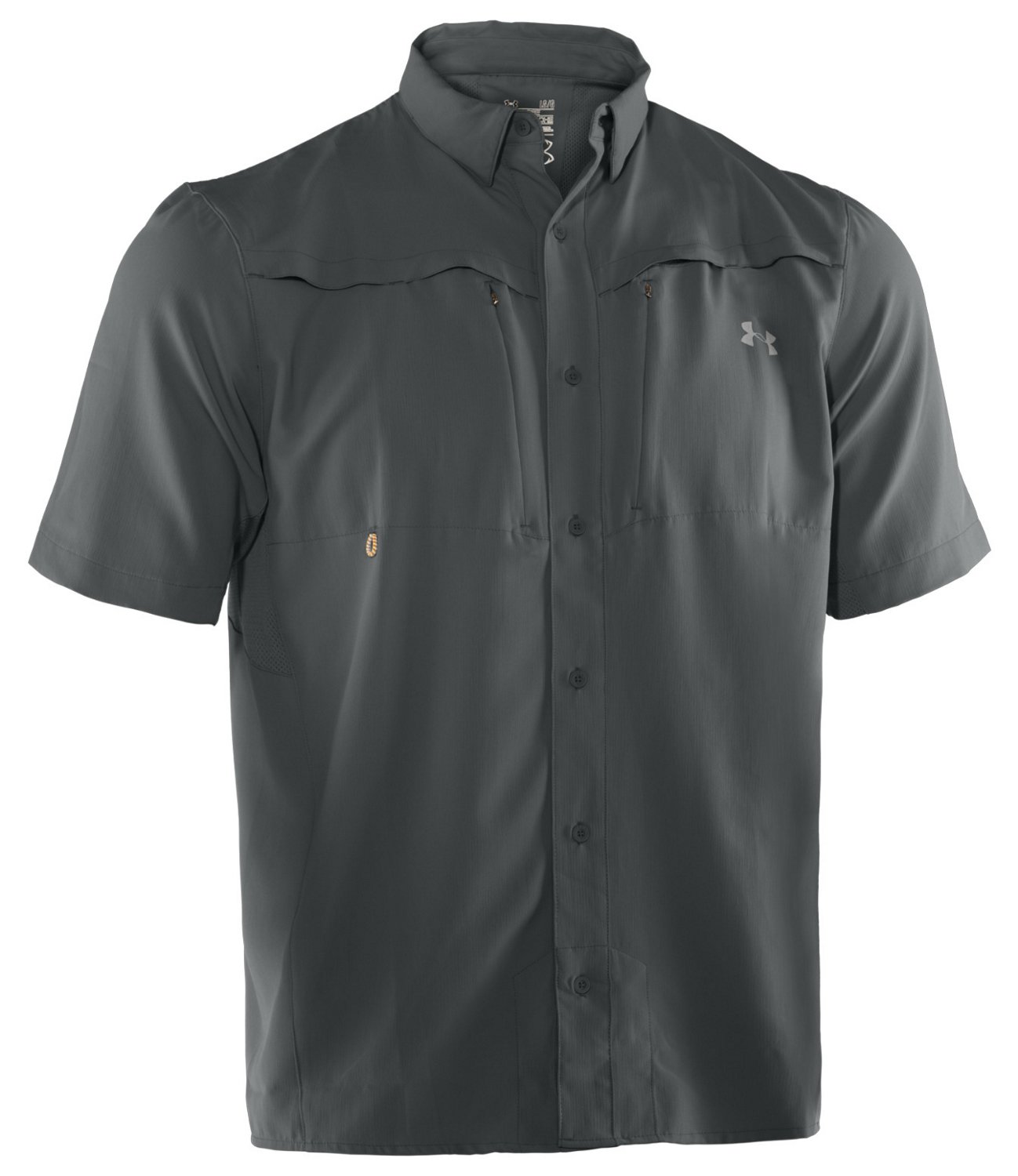Under Armour® Men's Ventilated Woven Short Sleeve Fishing Shirt