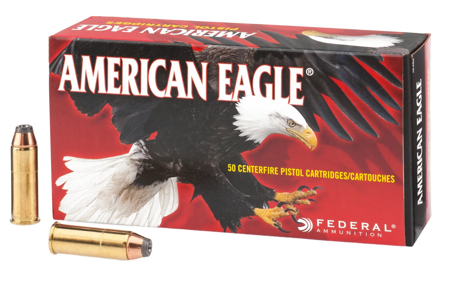 Federal Premium® American Eagle® .44 Remington Magnum 240-Grain Centerfire Pistol Ammunition