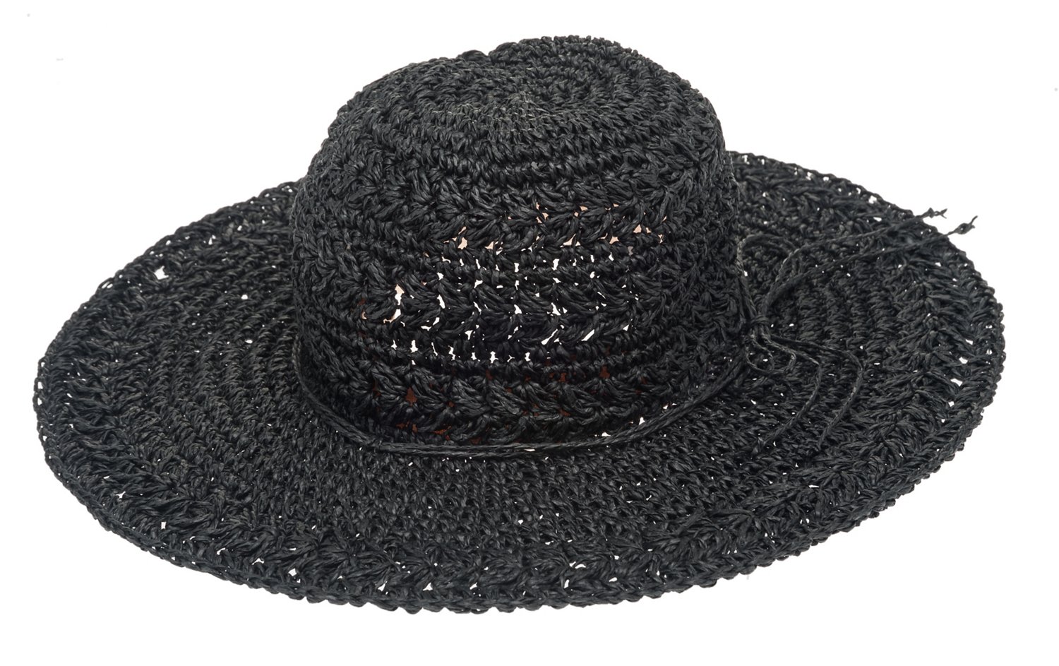 O'rageous Women's Big Brim Crocheted Sun Hat