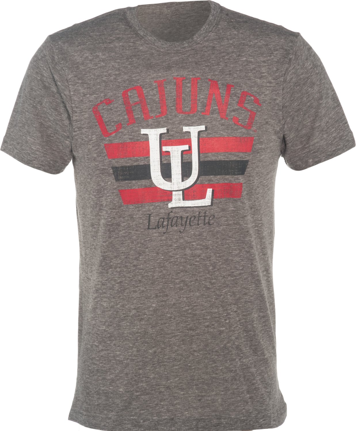 Colosseum Athletics Men's University of Louisiana at Lafayette Arcade Crew Neck T-shirt