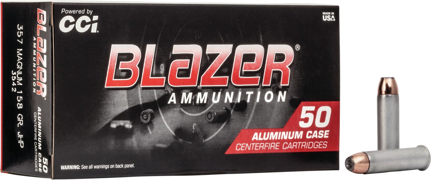 CCI® Blazer® .357 Magnum 158-Grain Centerfire Ammunition