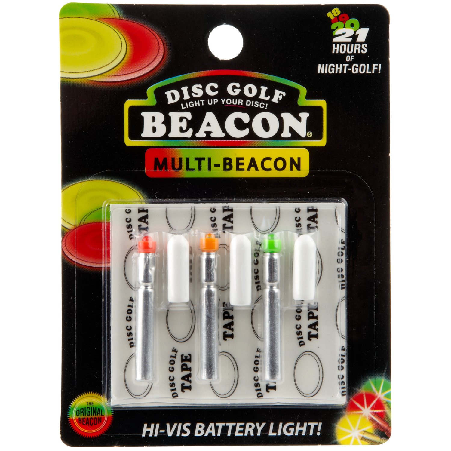 Rod-N-Bobb's Disc Golf Battery Lights 3-Pack