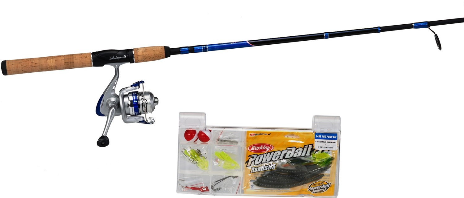 Shakespeare® Catch More 6' Freshwater Spinning Rod and Reel Combo