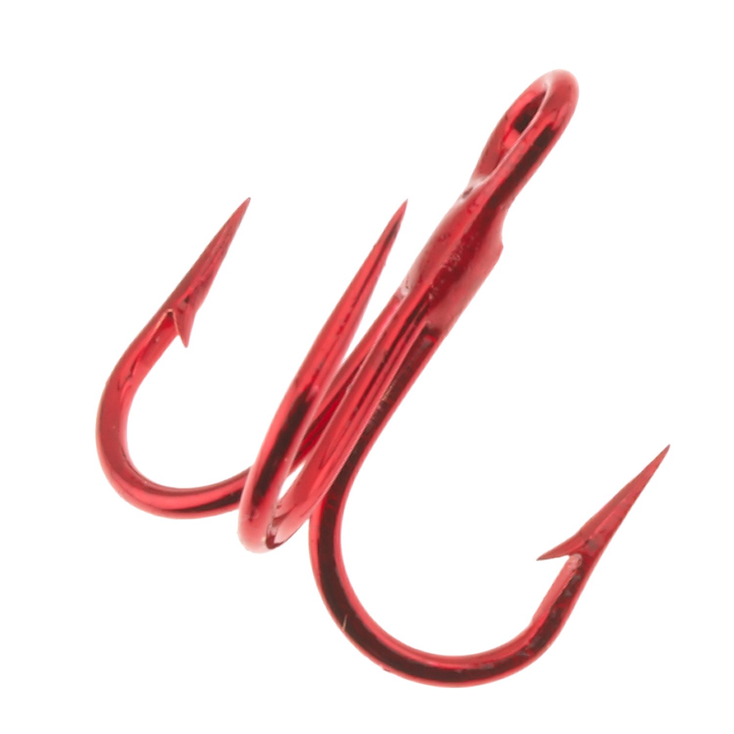 Eagle Claw Lazer 3X Short Shank Round Bend Treble Hooks 5-Pack