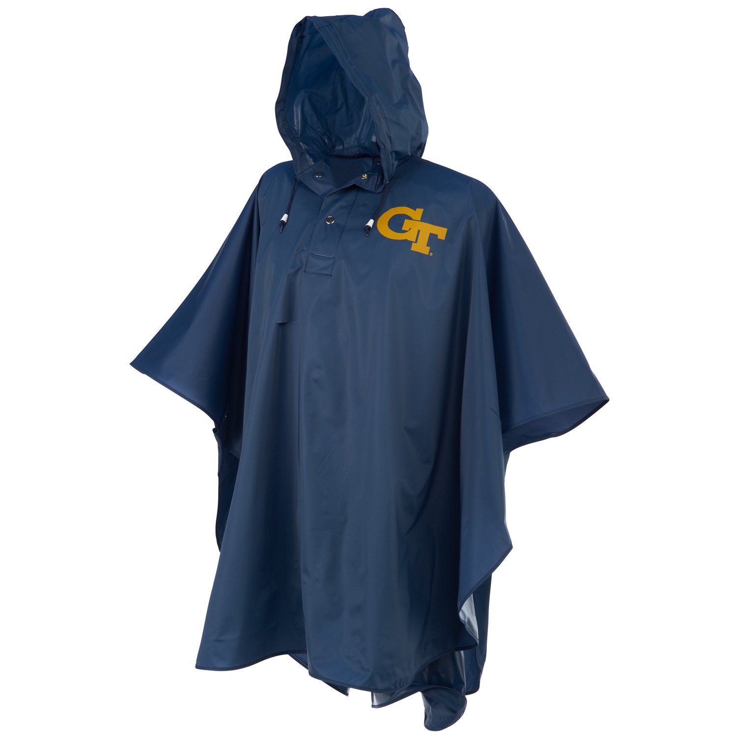 Storm Duds Adults' Georgia Tech University Heavy-Duty Storm Poncho
