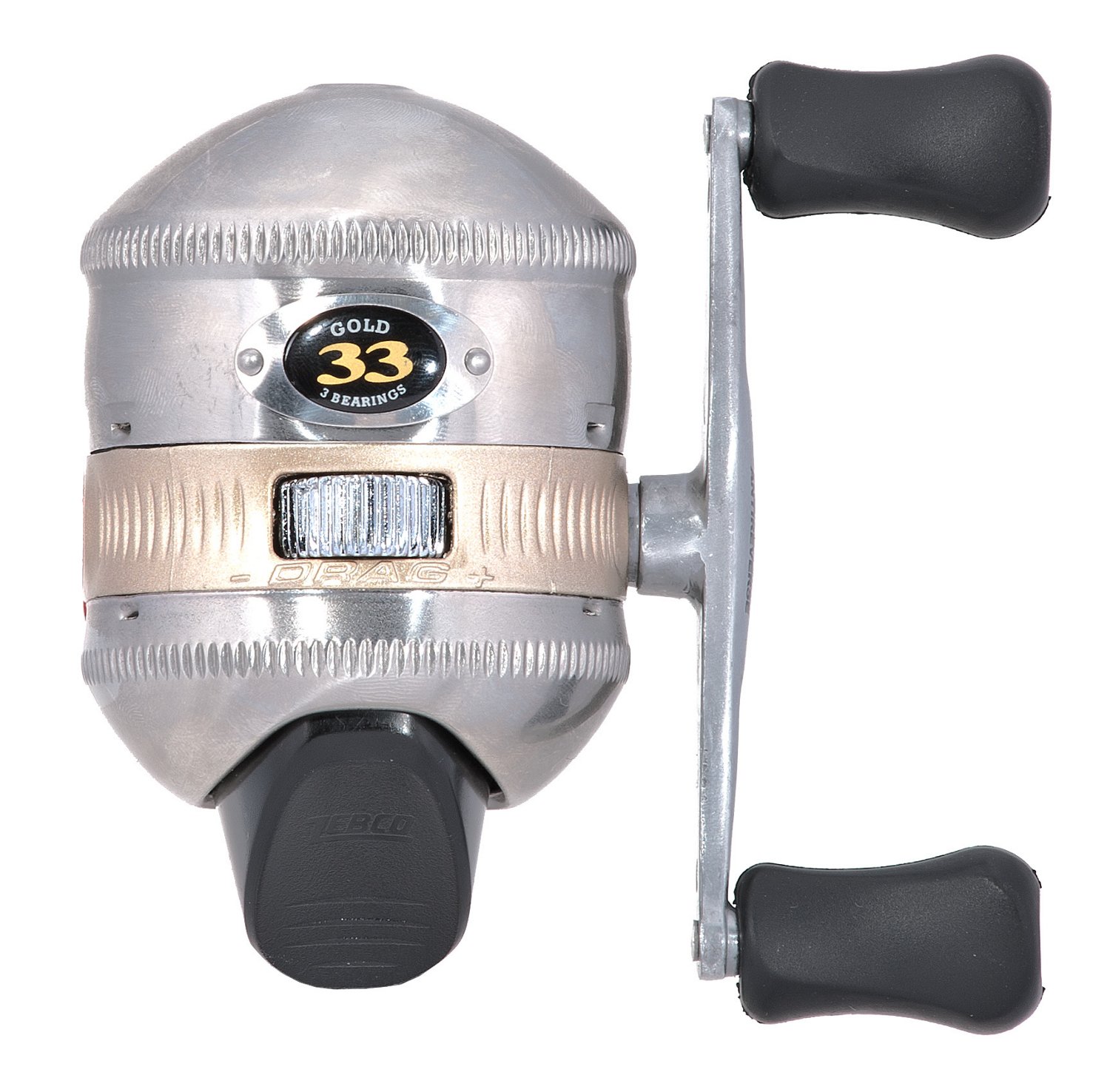 Zebco Gold 33 Spincast Reel Convertible thumbnail