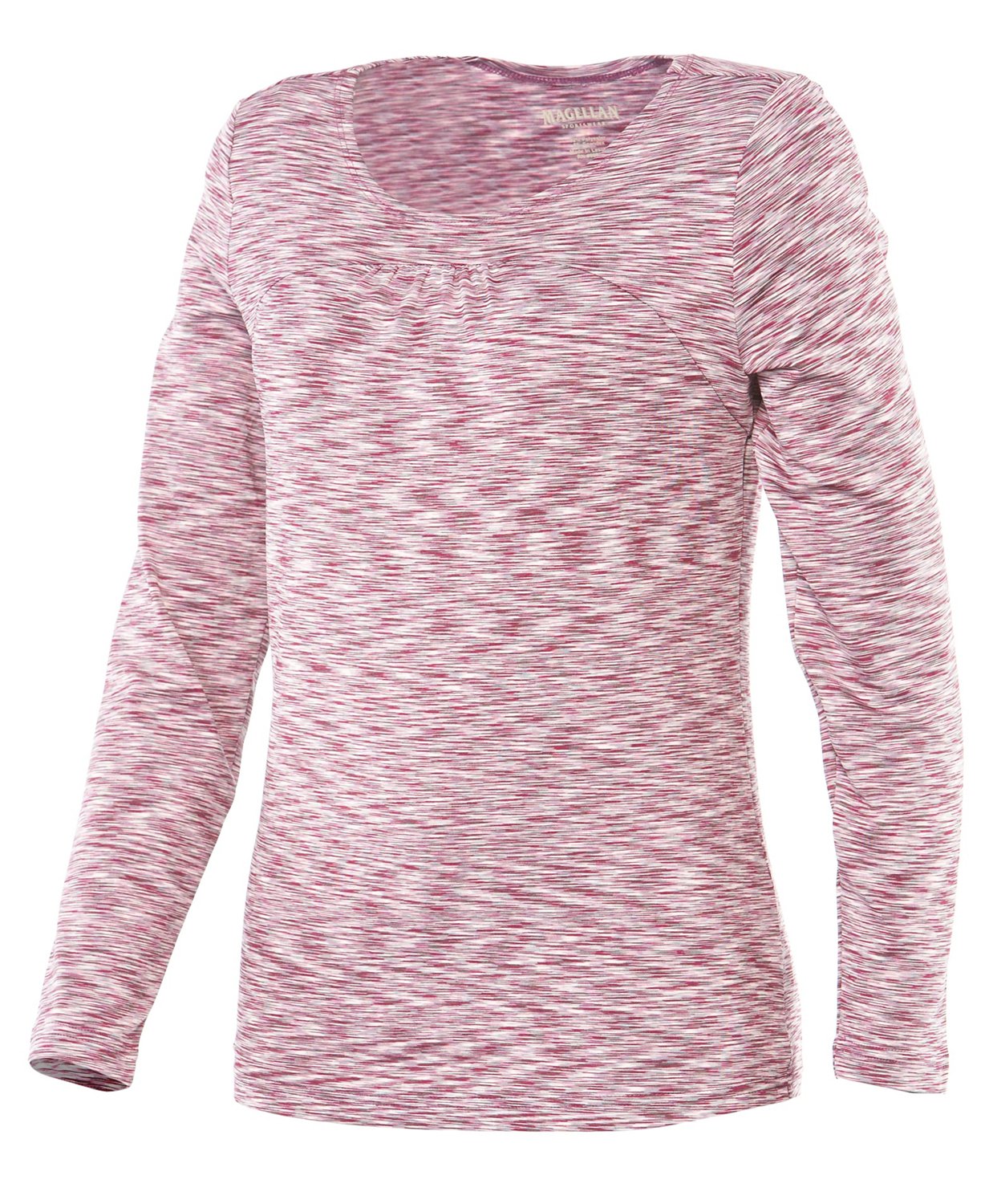 Magellan Sportswear® Women's Long Sleeve Space Dyed Top