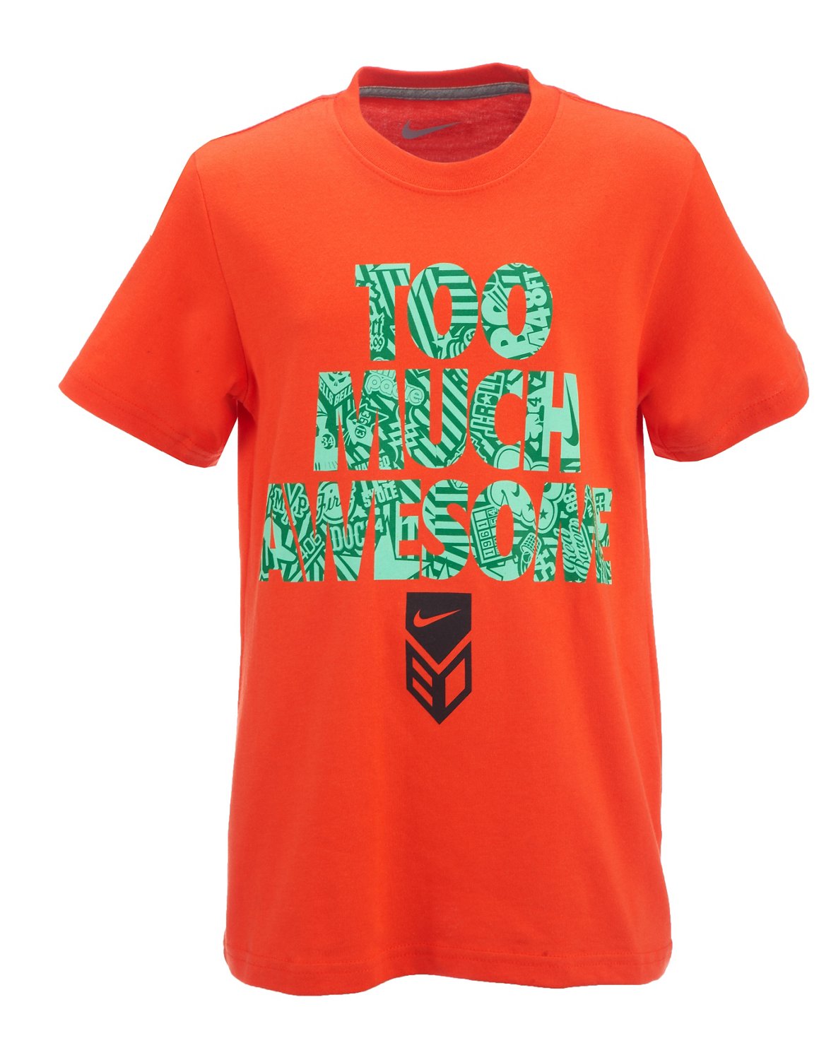 Nike Boys' Too Much Awesome Short Sleeve T-shirt