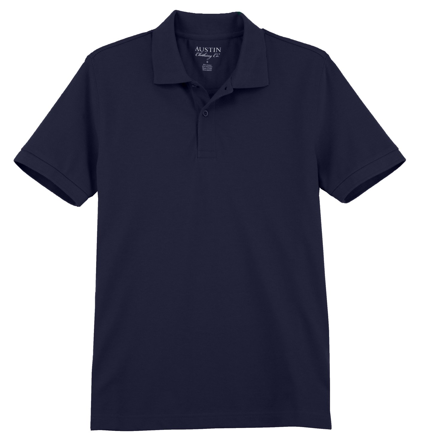 Austin Clothing Co.® Men's Short Sleeve Performance Piqué Polo Shirt