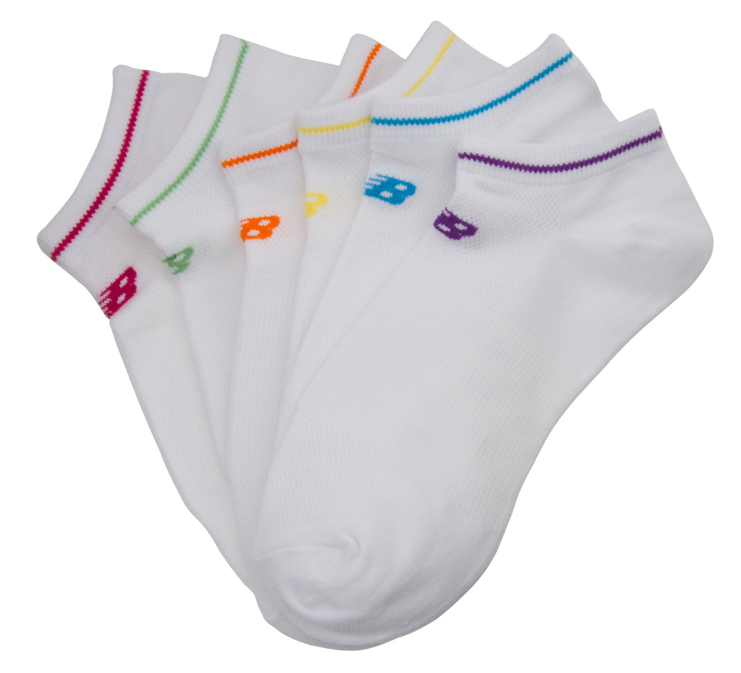 New Balance Women's Multicolor Socks 6-Pack thumbnail