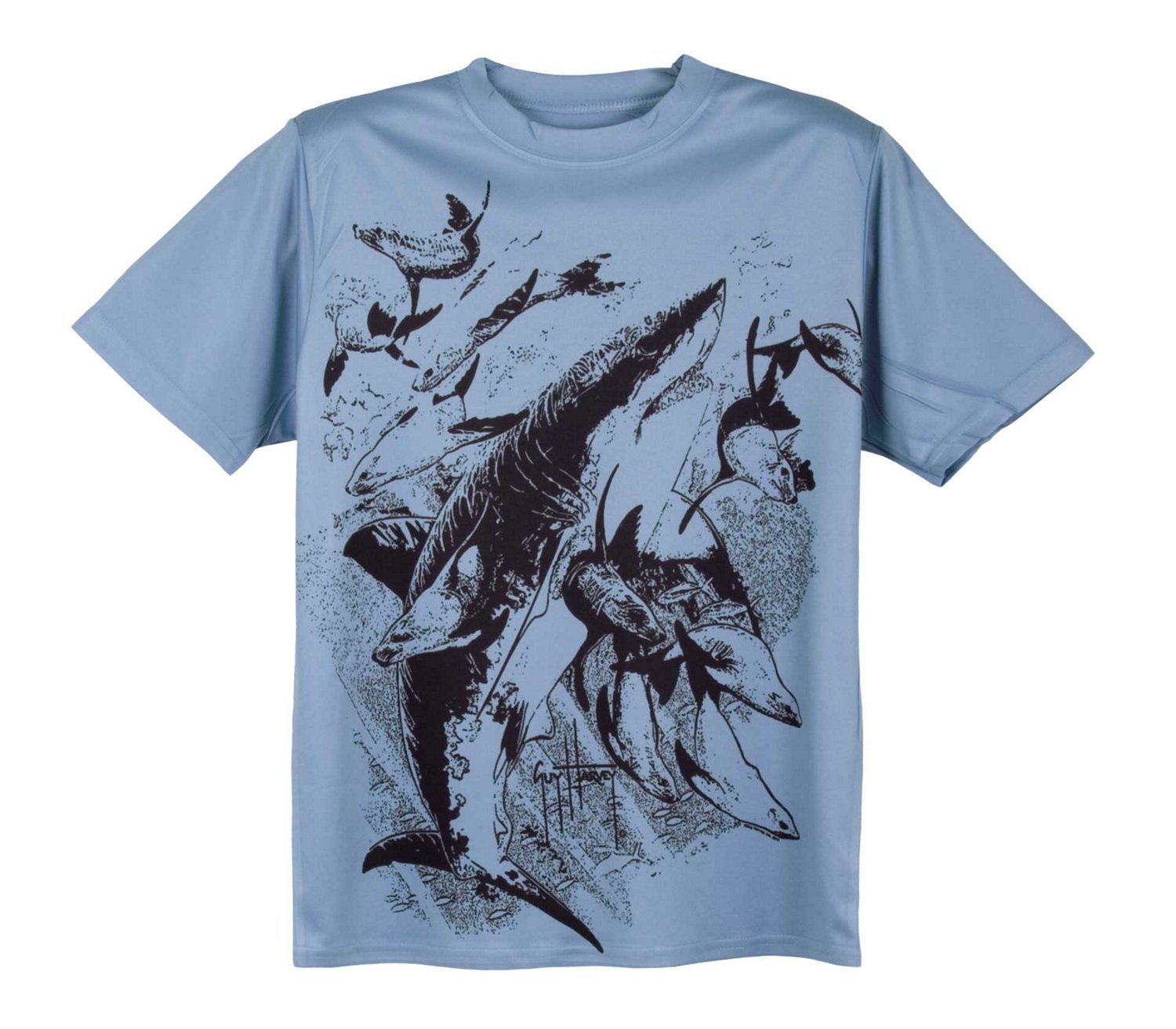 Guy Harvey Youths' Chasing Performance T-shirt
