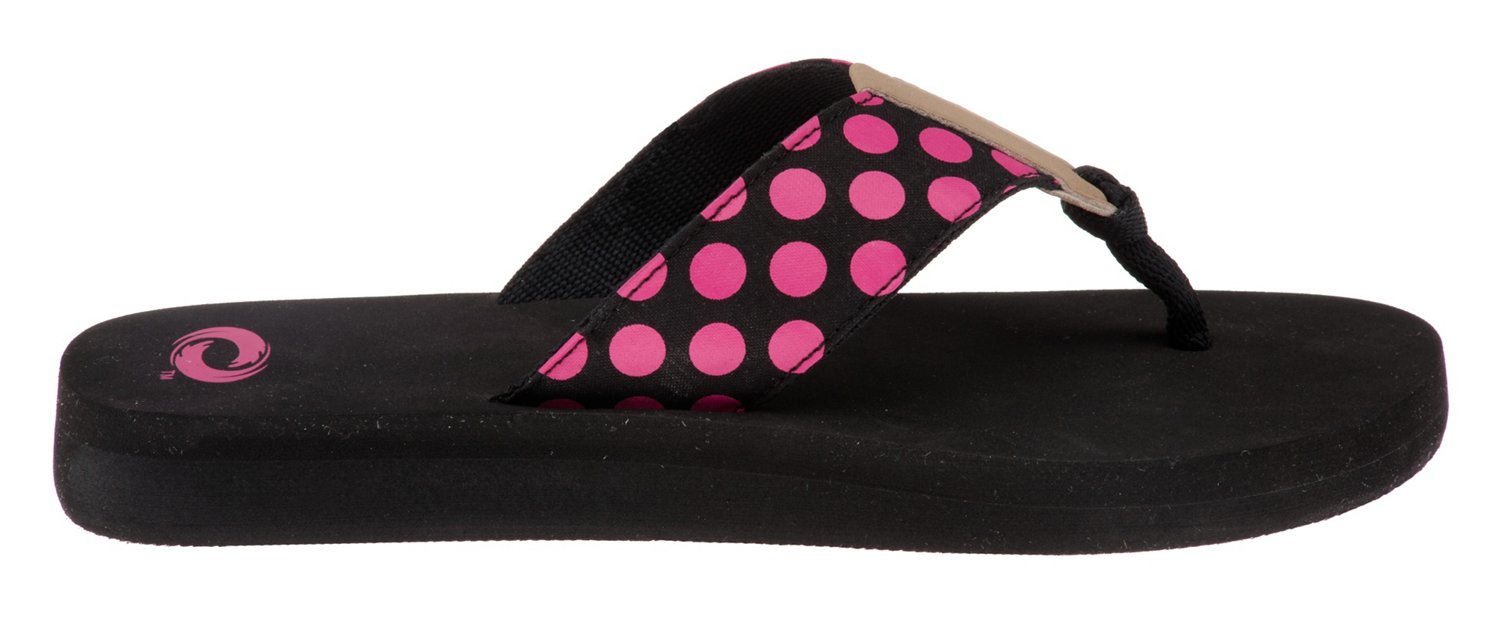 O'rageous® Women's Isabella Dots Thong Sandals