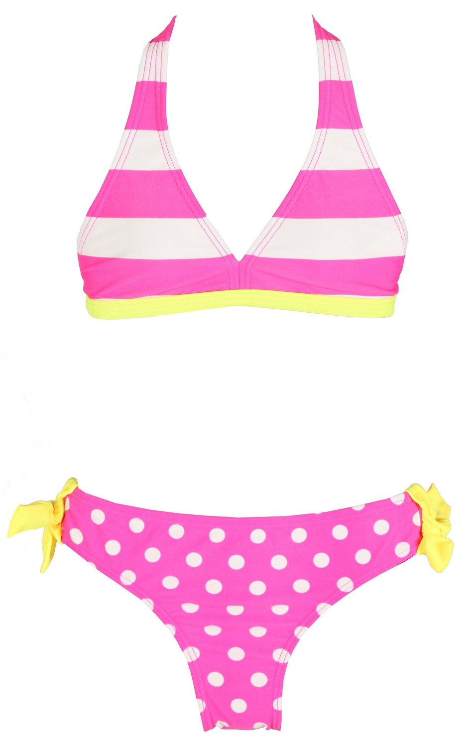 O'rageous® Girls' Marco Polo Halterkini