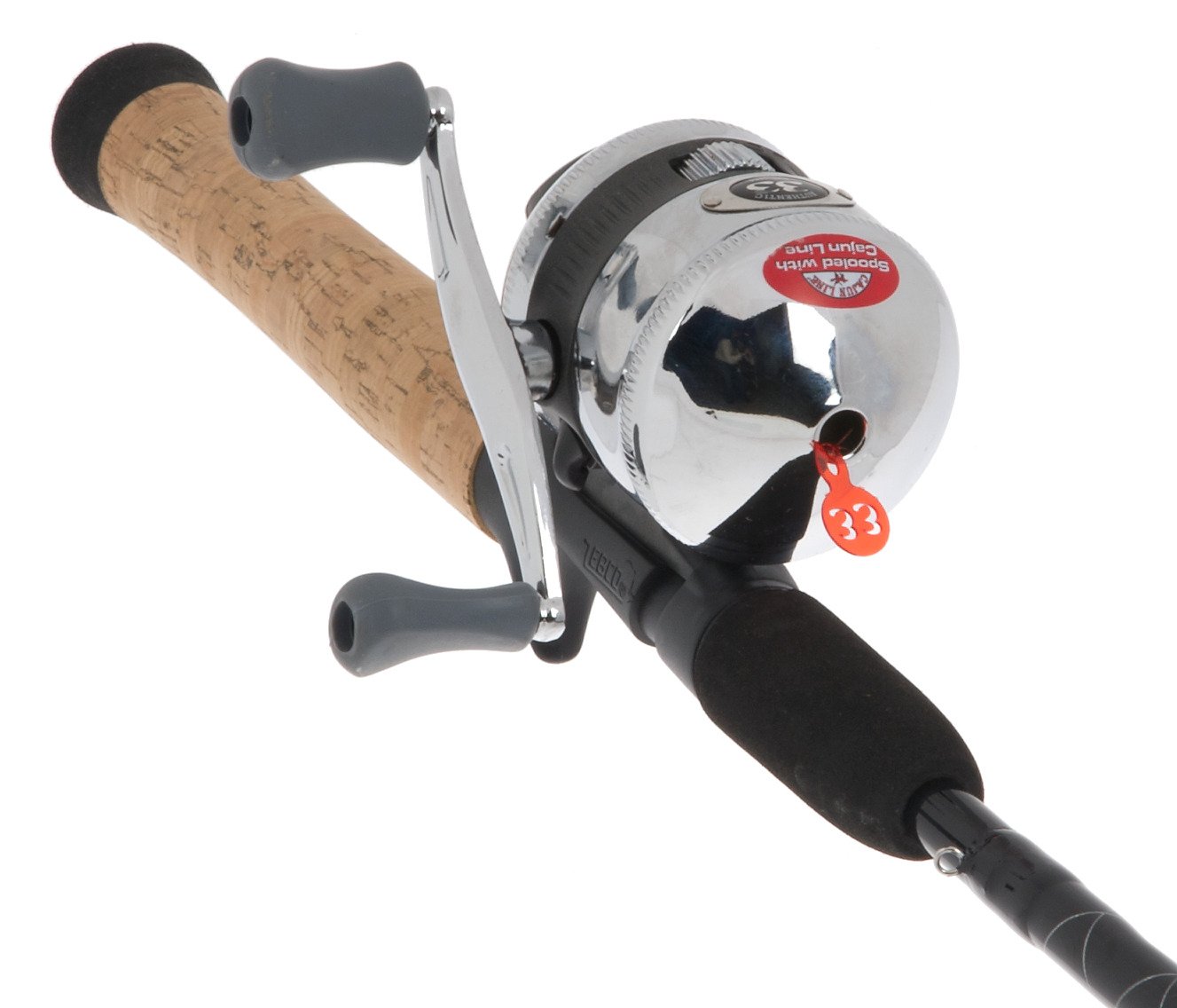 Zebco 33 Silver Series 6' M Freshwater Spincast Rod and Reel Combo thumbnail