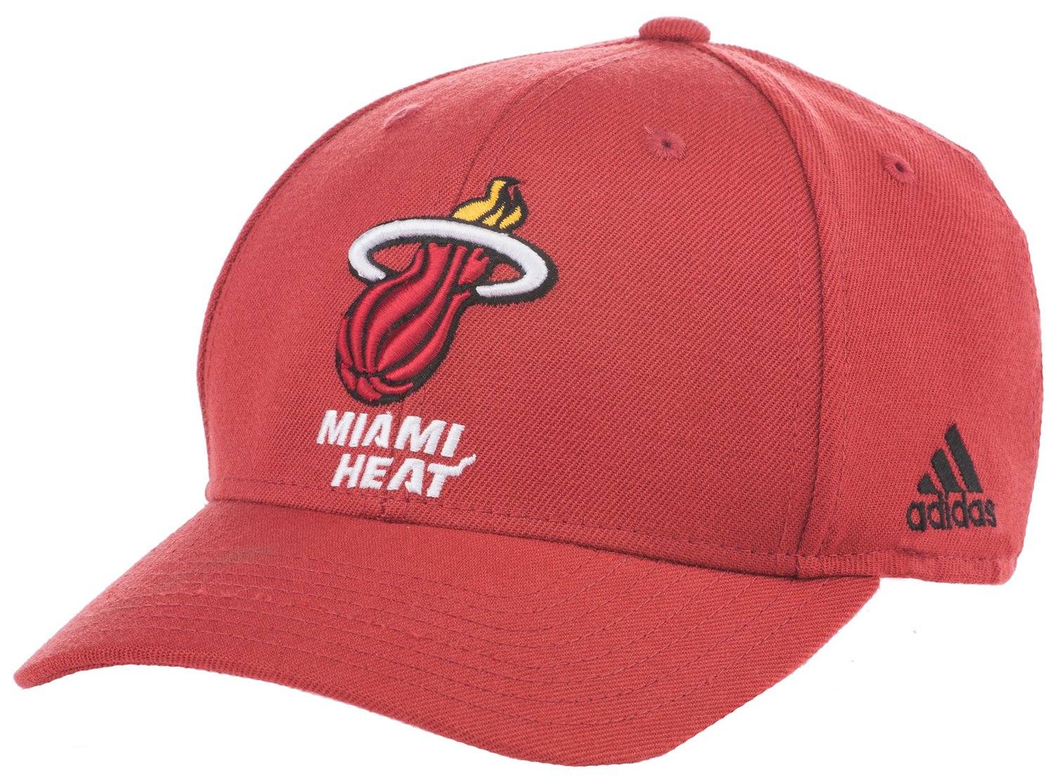 adidas Men's Miami Heat Pro Adjustable Cap