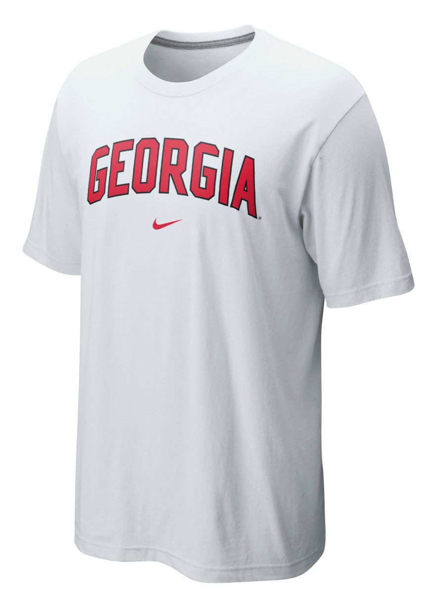 Nike Men's University of Georgia Short Sleeve Classic Arch T-shirt