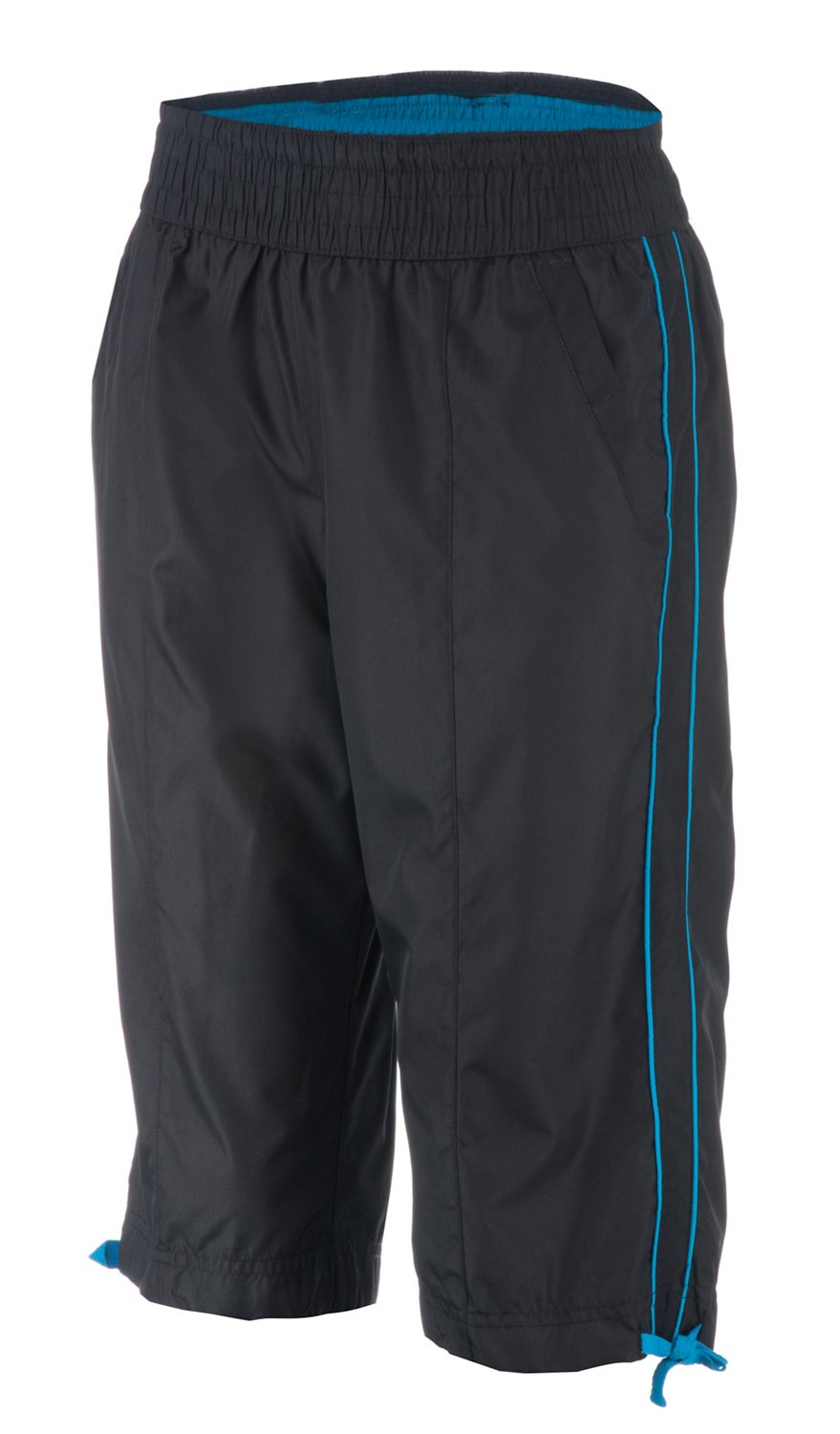 BCG Women's Piped Leg Tie Capri