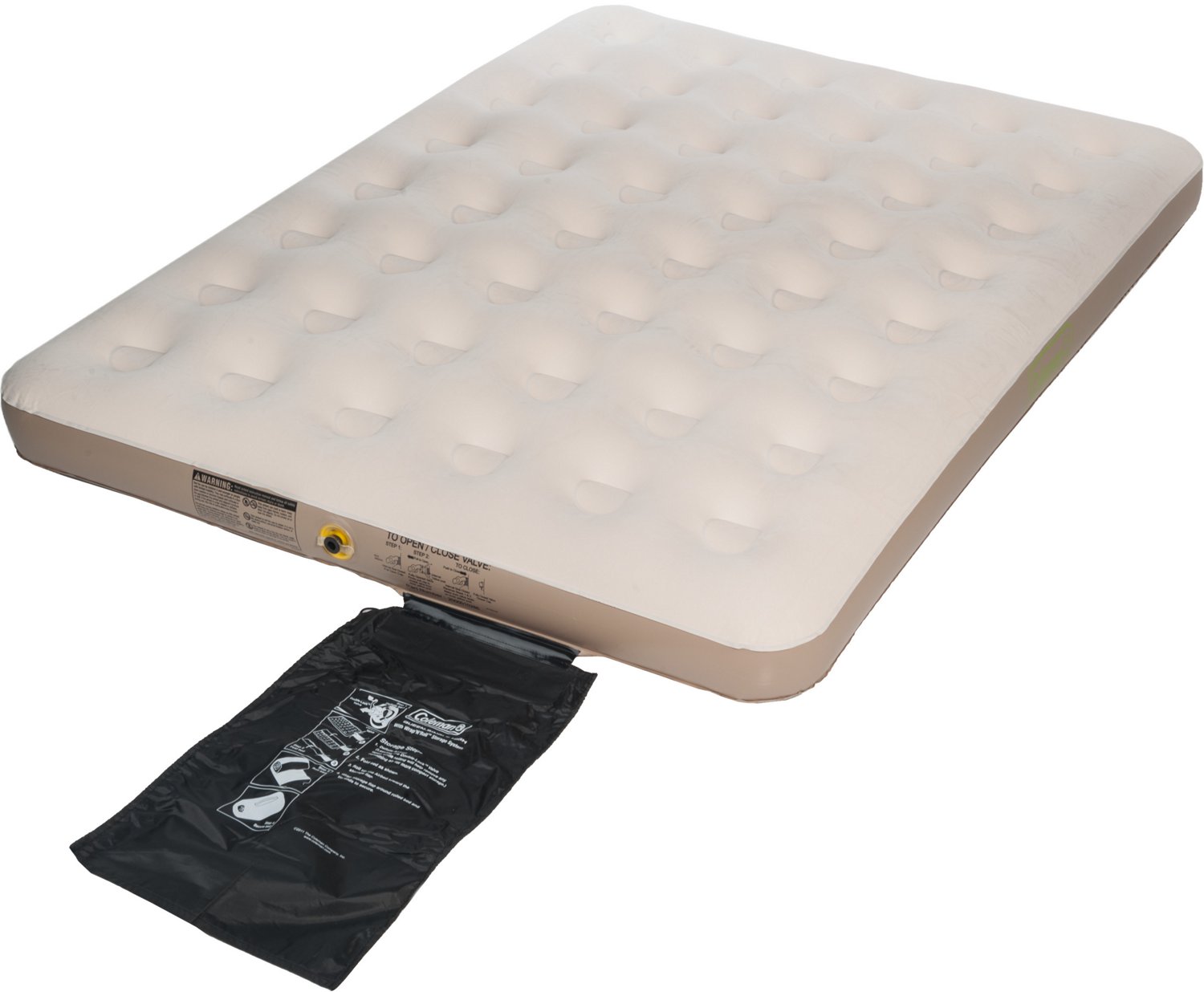 Coleman® Quickbed® Queen Single High Airbed with Wrap 'N' Roll