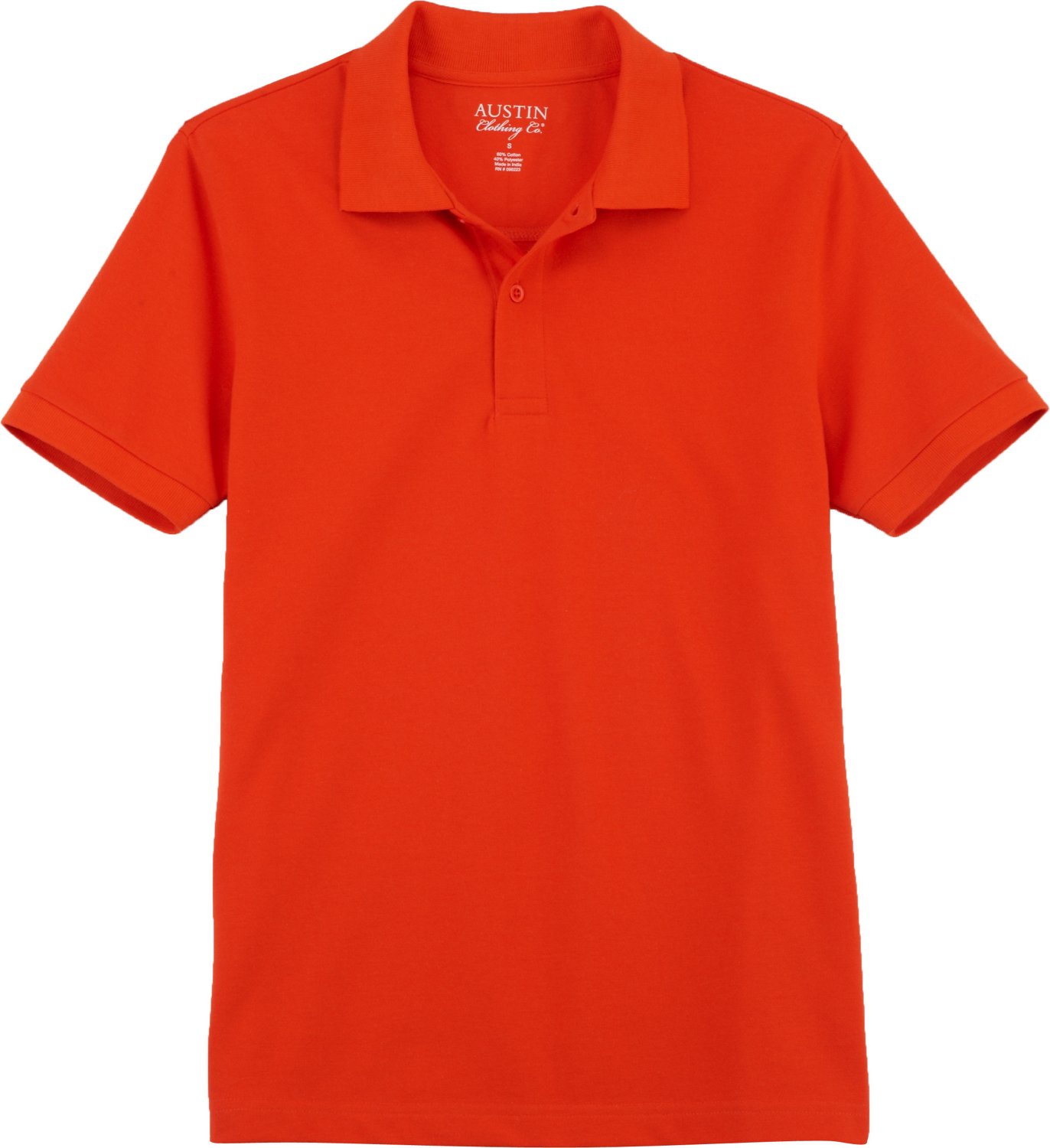 Austin Clothing Co.® Men's Short Sleeve Uniform Polo Shirt