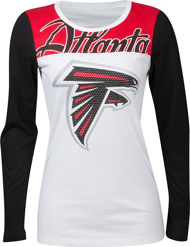 5th & Ocean Clothing Women's Atlanta Falcons Block Logo