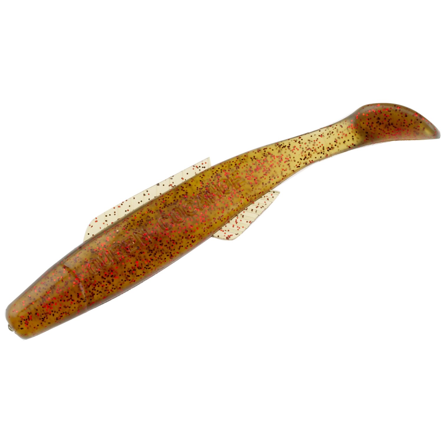 Avocado/Red Glitter