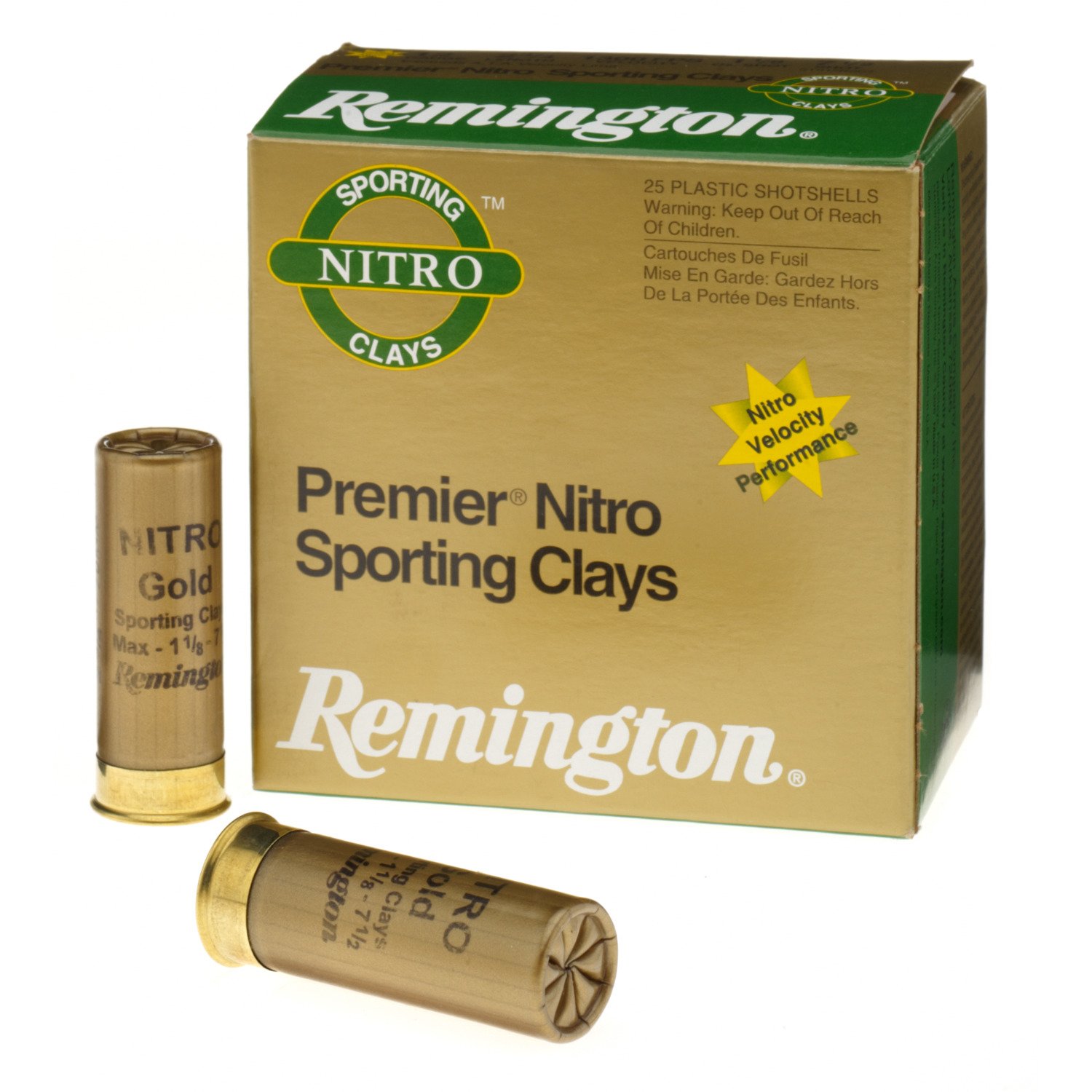 Remington Premier Nitro Gold Sporting Clays 12 Gauge Shotshells