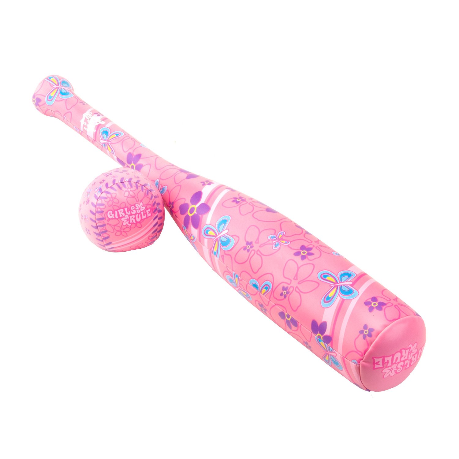 K2 Licensed Products Girls Rule Softee Bat and Ball Set thumbnail
