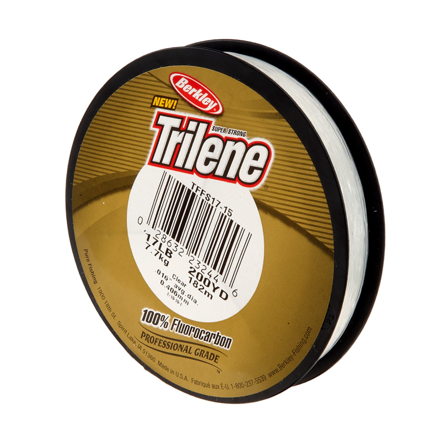 Berkley® Trilene® Professional Grade 17 lb - 200 yards 100% Fluorocarbon Fishing Line