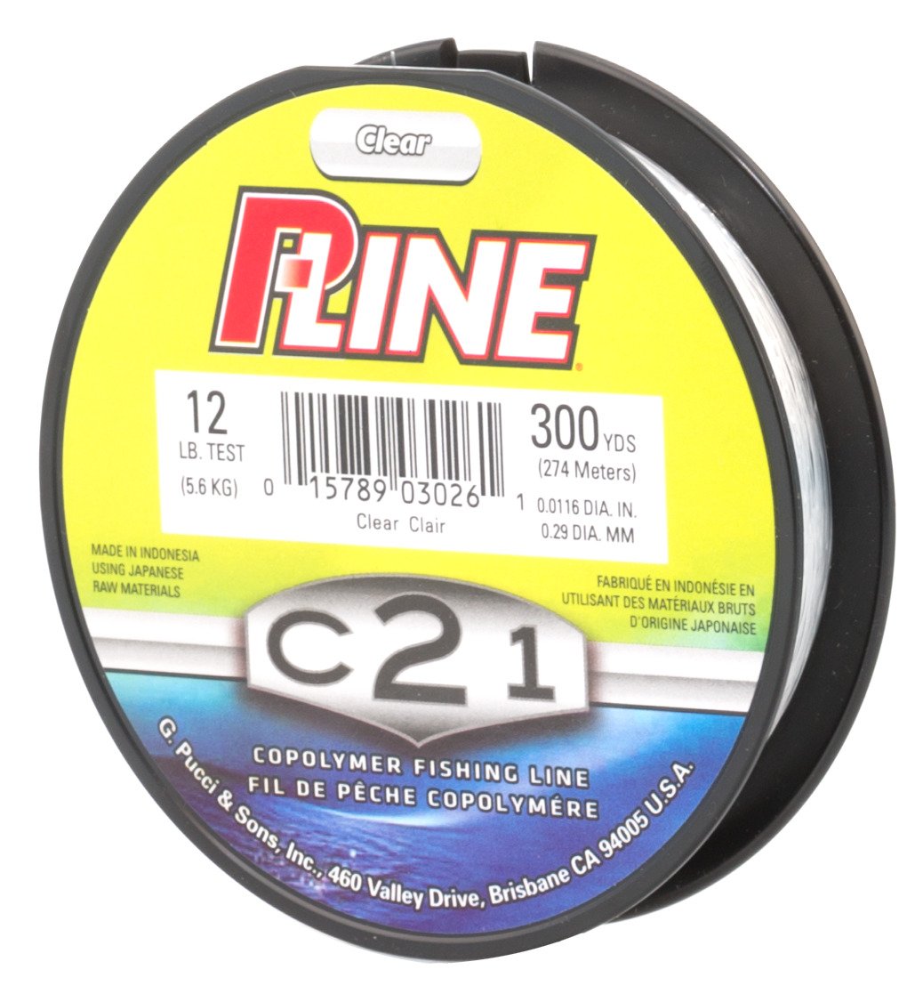 P-Line C21 12 lb. - 300 yards Copolymer Fishing Line
